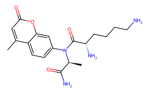 7-Lysylalanyl-4-methylcoumarinamide 94149-28-7